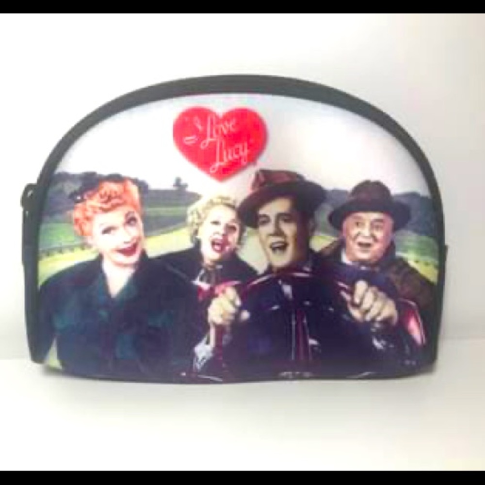 I Love Lucy ❤️ makeup bag